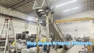 Double‑chain Stainless Steel Scraper Conveyor 